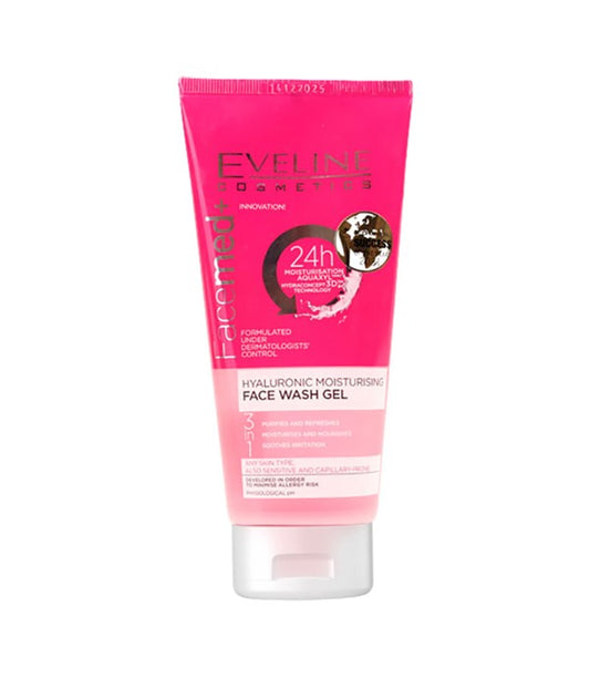 FACEMED HYALURONIC MOISTURISING FACE WASH GEL 150 ml Skin Wash Asetena Pa 