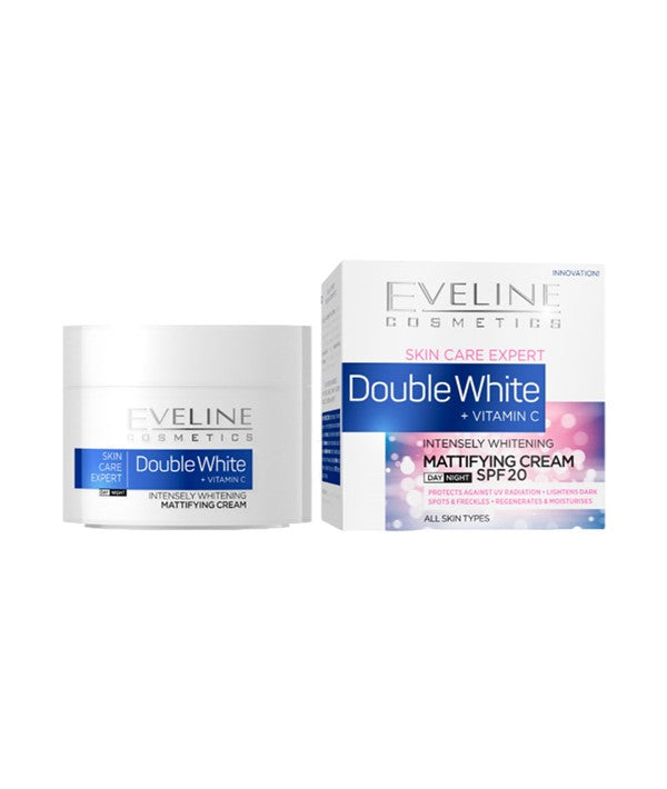 SKIN CARE EXPERT DOUBLE WHITE MATTIFYING CREAM SPF20 50 ml Skin Treatments Asetena Pa 