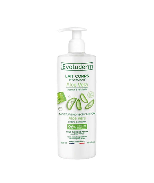 EVOLUDERM MOISTURIZING ALOE VERA BODY LOTION 500 ml Skin Moisturizing Asetena Pa 