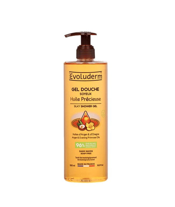 EVOLUDERM ARGAN SILKY SHOWER GEL 1000 ml Body Care Asetena Pa 