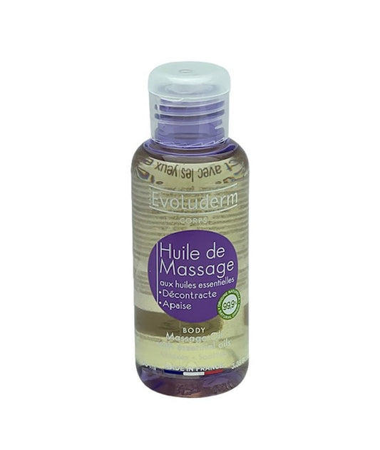 EVOLUDERM ESSENTIAL OILS BODY MASSAGE OIL 100 ml Skin Moisturizing Asetena Pa 