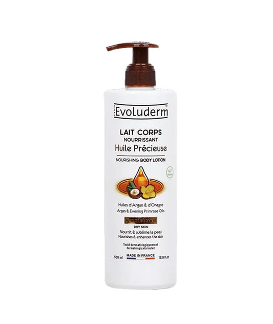 EVOLUDERM NOURISHING ARGAN BODY LOTION 500 ml Skin Moisturizing Asetena Pa 