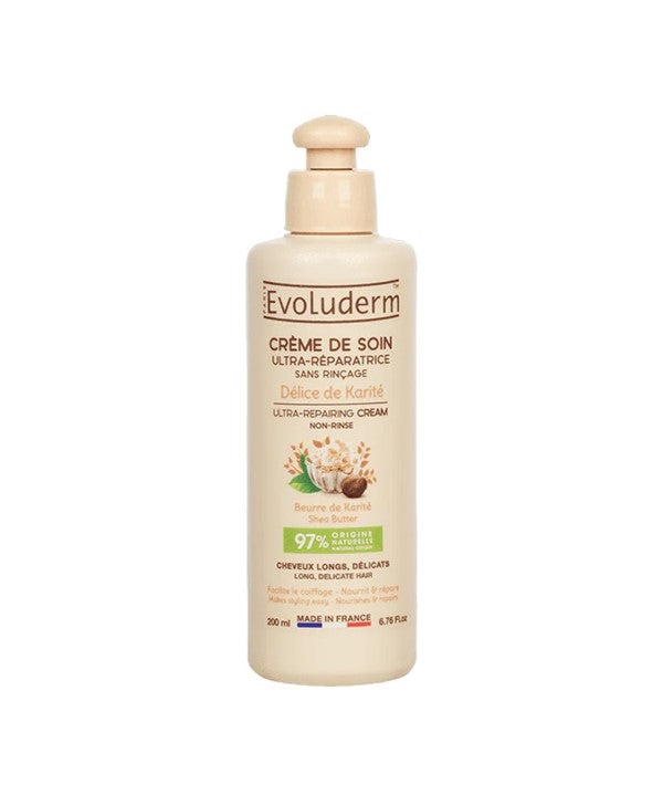 EVOLUDERM SHEA BUTTER ULTRA HAIR REPAIRING CREAM 200 ml Hair Moisturizers Asetena Pa 