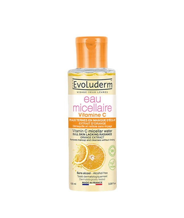EVOLUDERM VITAMIN C MICELLAR WATER 500 ml Skin Wash Asetena Pa 