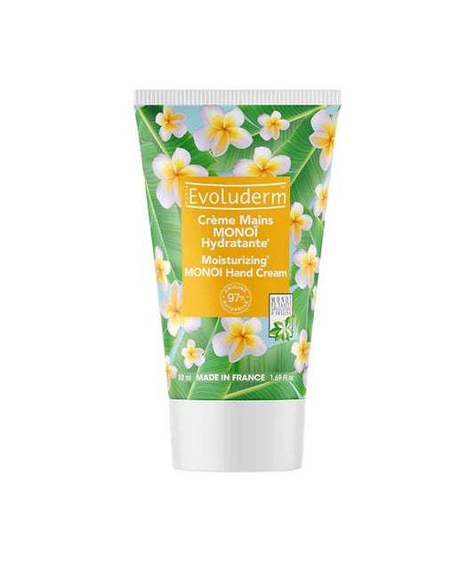 EVOLUDERM MOISTURIZING MONOI HAND CREAM 50 ml Skin Moisturizing Asetena Pa 