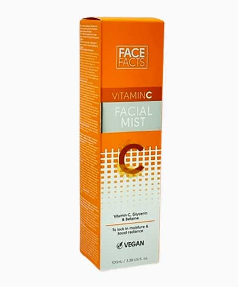 FACE FACTS VITAMIN C FACIAL MIST 100 ml Skin Moisturizing Asetena Pa 