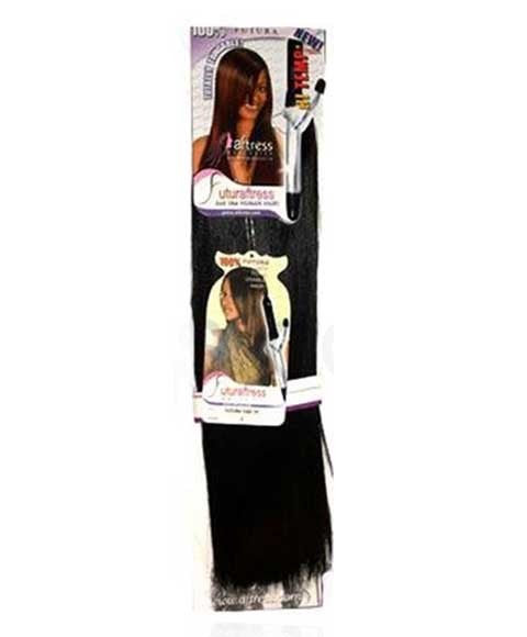 FUTURAFTRESS SYN FUTURA YAKI WEAVE 18 Color F1B/RED Synthetic Weave Hair Asetena Pa 