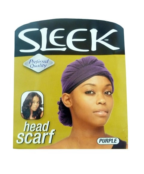 SLEEK HEAD SCARF  Color Purple Durags and Caps Asetena Pa 