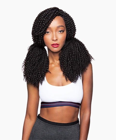 URBAN SYN PRE LOOPED SASSY BRAID 14'' Color 6 Hair for Braid Extensions Asetena Pa 