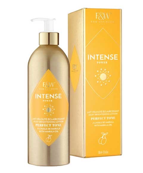 INTENSE POWER SILKY BRIGHTENING LOTION WITH MARULA OIL 500 ml Skin Moisturizing Asetena Pa 