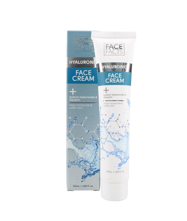 FACE FACTS HYALURONIC FACE CREAM 50 ml Skin Moisturizing Asetena Pa 