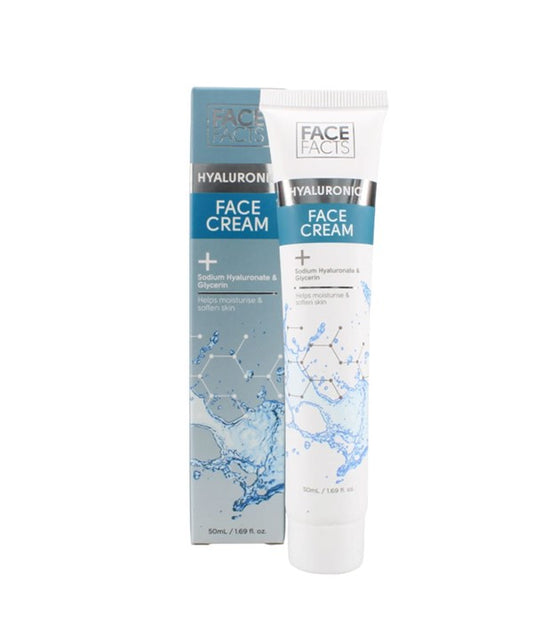 FACE FACTS HYALURONIC FACE CREAM 50 ml Skin Moisturizing Asetena Pa 