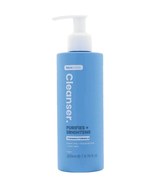 FACE FACT CLEANSER PURIFIES PLUS BRIGHTENS FOAMING FORMULA 200 ml Skin Wash Asetena Pa 