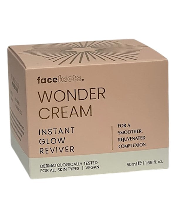 FACE FACTS INSTANT GLOW REVIVER WONDER CREAM 50 ml Skin Moisturizing Asetena Pa 