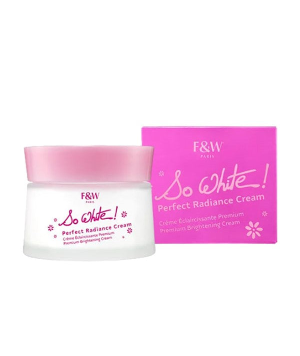 SO WHITE PERFECT RADIANCE CREAM 180 ml Skin Moisturizing Asetena Pa 
