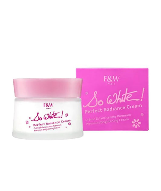 SO WHITE PERFECT RADIANCE CREAM 180 ml Skin Moisturizing Asetena Pa 