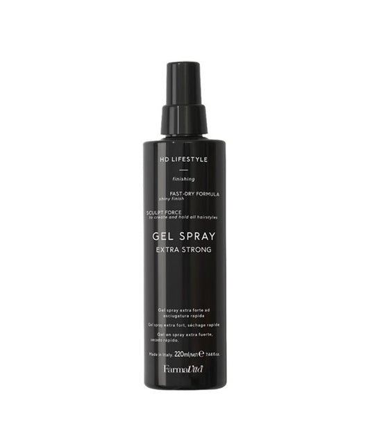 HD LIFESTYLE EXTRA STRONG GEL SPRAY 220 ml Sprays, Serums and Oils Asetena Pa 