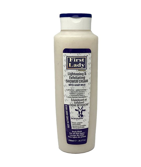 FAST ACTIVES GOAT MILK LIGHTENING AND EXFOLIATING SHOWER CREAM 750 ml Body Care Asetena Pa 