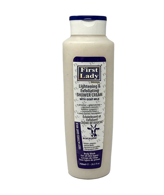 FAST ACTIVES GOAT MILK LIGHTENING AND EXFOLIATING SHOWER CREAM 750 ml Body Care Asetena Pa 