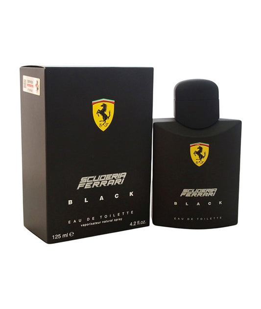 SCUDERIA FERRARI BLACK EAU DE TOILETTE 125 ml Perfumes for Him Asetena Pa 