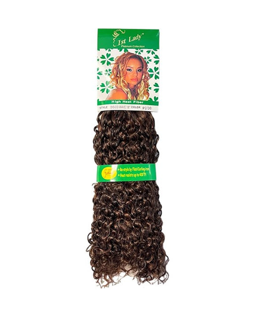 FIRST LADY HIGH HEAT FIBER DISCO WAVE 18 Color 2 Synthetic Weave Hair Asetena Pa 