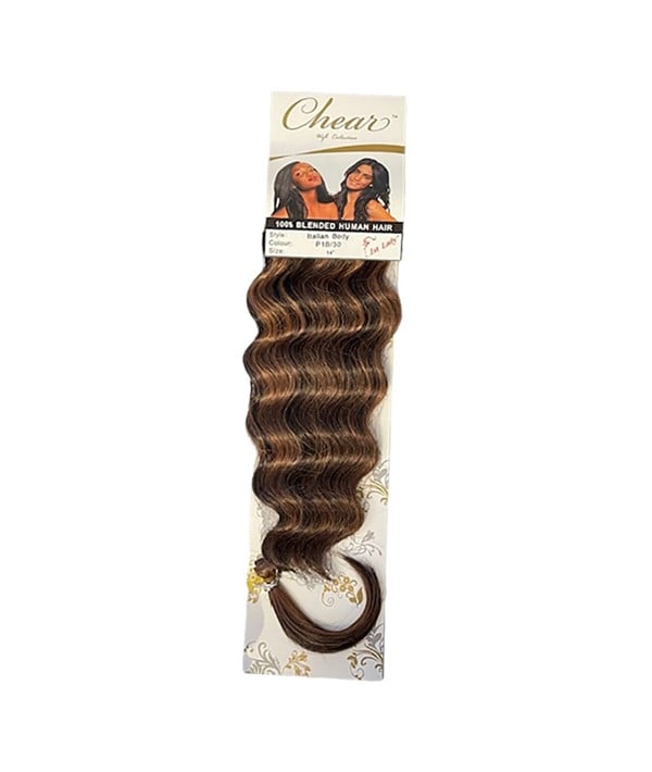 CHEAR BLENDED HUMAN HAIR ITALIAN BODY 18 Color 4 Synthetic Weave Hair Asetena Pa 