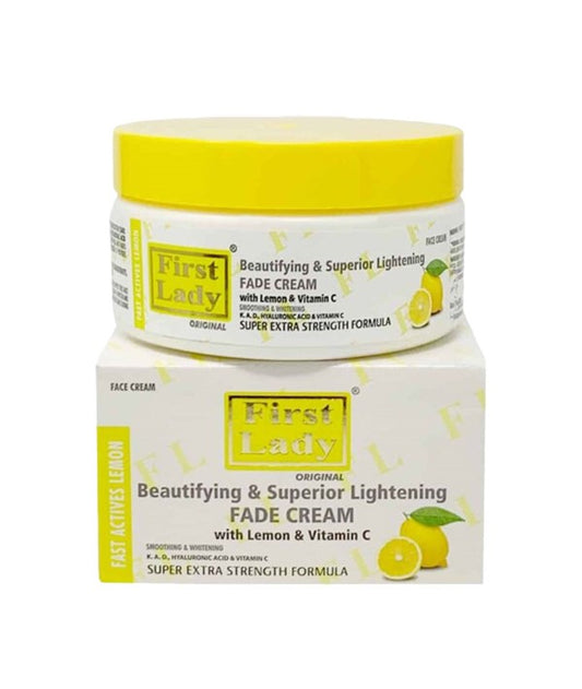 FAST ACTIVES LEMON BEAUTIFYING AND SUPERIOR FADE CREAM 200 ml Skin Moisturizing Asetena Pa 