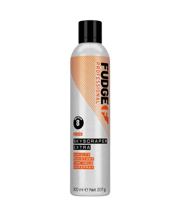FUDGE FINISH 8 SKYSCRAPER EXTRA FIRM HOLD HAIRSPRAY 300 ml Sprays, Serums and Oils Asetena Pa 