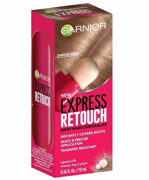 EXPRESS RETOUCH GREY HAIR CONCEALER 10 ml Color Light Blonde Hair Color Asetena Pa 