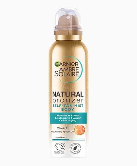 AMBRE SOLAIRE NATURAL BRONZER SELF TAN BODY MIST MEDIUM 150 ml Skin Treatments Asetena Pa 