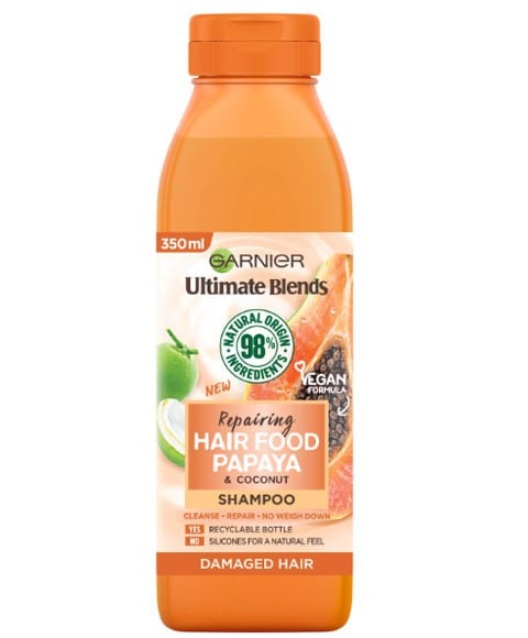 ULTIMATE BLENDS REPAIRING HAIR FOOD PAPAYA SHAMPOO 350ml Shampoo Asetena Pa 