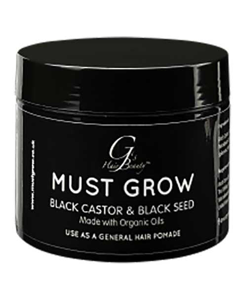 MUST GROW BLACK CASTOR AND BLACK SEED POMADE 290 g Hair Styling Asetena Pa 
