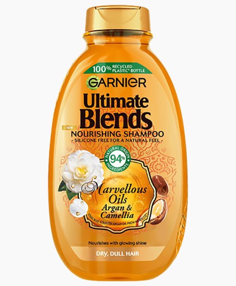 ULTIMATE BLENDS MARVELLOUS OILS ARGAN CAMELLIA NOURISHING SHAMPOO 400 ml Shampoo Asetena Pa 