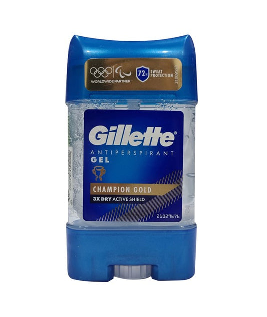 GILLETTE CHAMPION GOLD ANTIPERSPIRANT GEL 70 ml Body Care Asetena Pa 