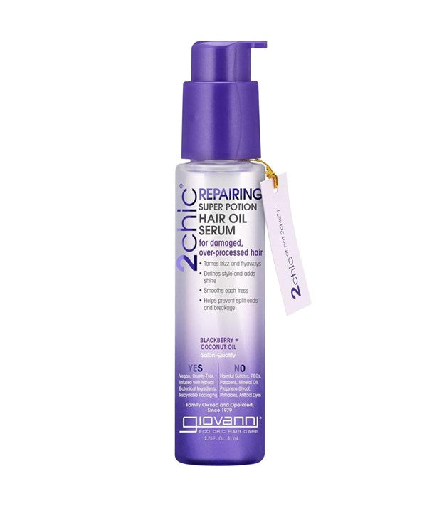 2 CHIC REPAIRING SUPER POTION HAIR OIL SERUM 81 ml Sprays, Serums and Oils Asetena Pa 