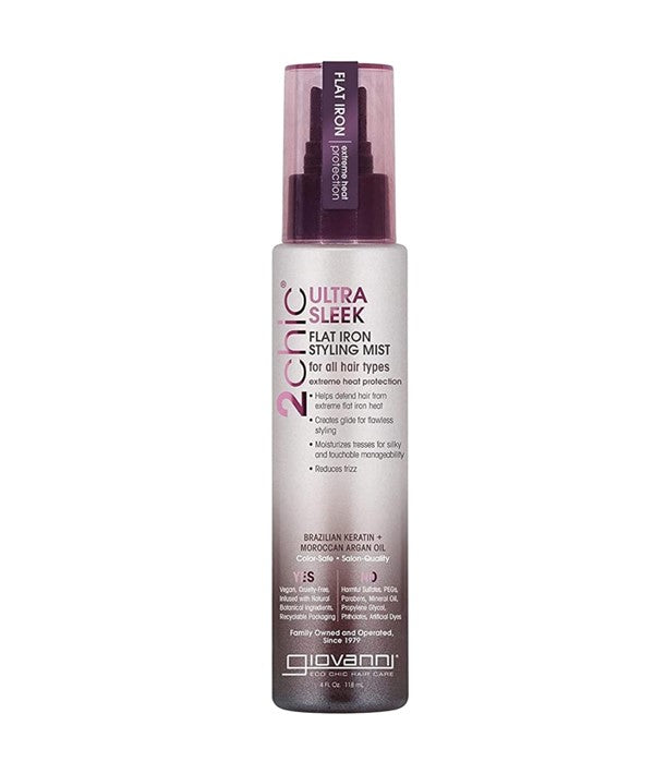 2 CHIC ULTRA SLEEK FLAT IRON STYLING MIST 118 ml Sprays, Serums and Oils Asetena Pa 