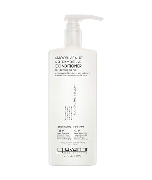 GIOVANNI SMOOTH AS SILK DEEPER MOISTURE CONDITIONER 710 ml Conditioner Asetena Pa 