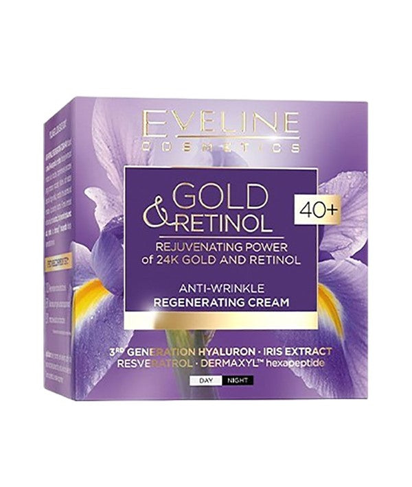 GOLD RETINOL ANTI WRINKLE REGENERATING CREAM 40 PLUS 50 ml Skin Treatments Asetena Pa 