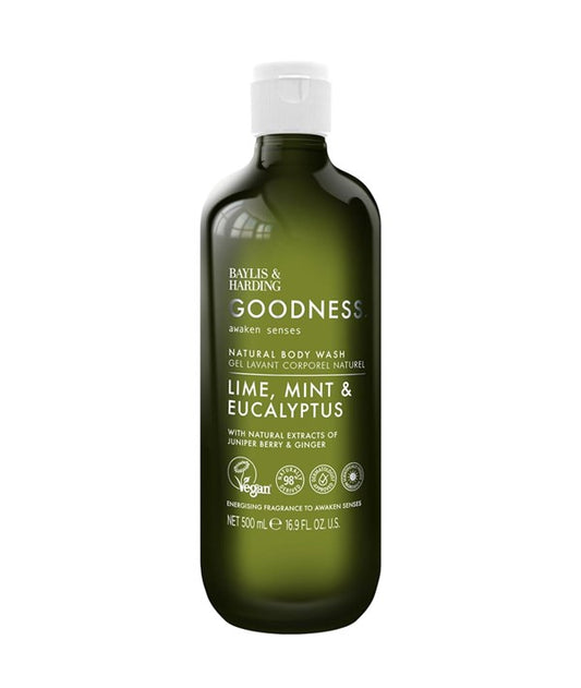 GOODNESS LIME MINT AND EUCALYPTUS NATURAL BODY WASH 500 ml Body Care Asetena Pa 