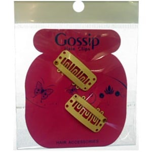 GOSSIP CREAM WEAVING CLIPS 2PCS Medium Color Blonde Extensions Accessories Asetena Pa 