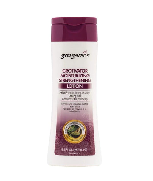 GROGANICS GROTIVATOR GROWTH MOISTURIZING LOTION 236.57 ml (Pack of 3) Treatments Asetena Pa 