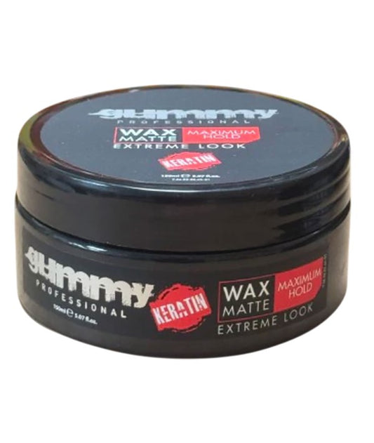 GUMMY WAX MATTE KERATIN EXTREME LOOK WITH MAXIMUM HOLD 140 ml Hair Styling Asetena Pa 