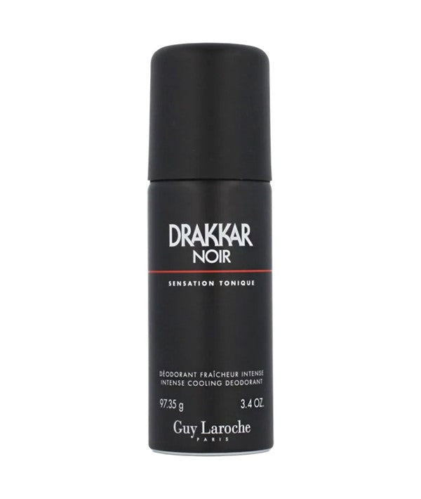 DRAKKAR NOIR INTENSE COOLING DEODORANT SPRAY 97.35 g Body Care Asetena Pa 