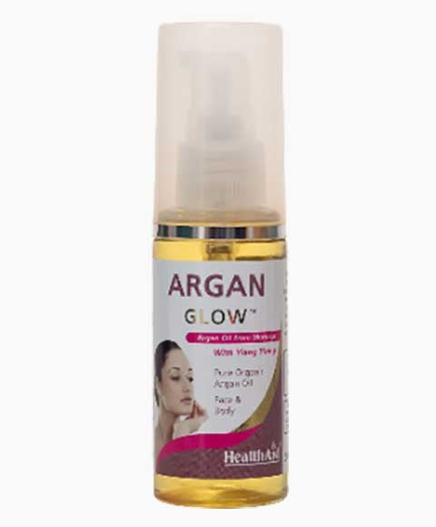 ARGAN GLOW OIL FOR FACE AND BODY WITH YLANG YLANG 60 ml Skin Moisturizing Asetena Pa 