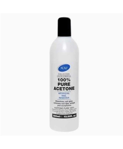 PURE ACETONE ARTIFICIAL NAIL REMOVER 400 ml Nails Asetena Pa 