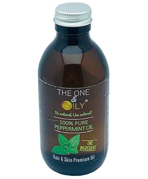 THE ONE AND OILY 100 PERCENT PURE PEPPERMINT OIL 200 ml Skin Moisturizing Asetena Pa 