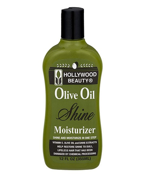 HOLLYWOOD BEAUTY OLIVE OIL SHINE MOISTURIZER 355 ml Conditioner Asetena Pa 