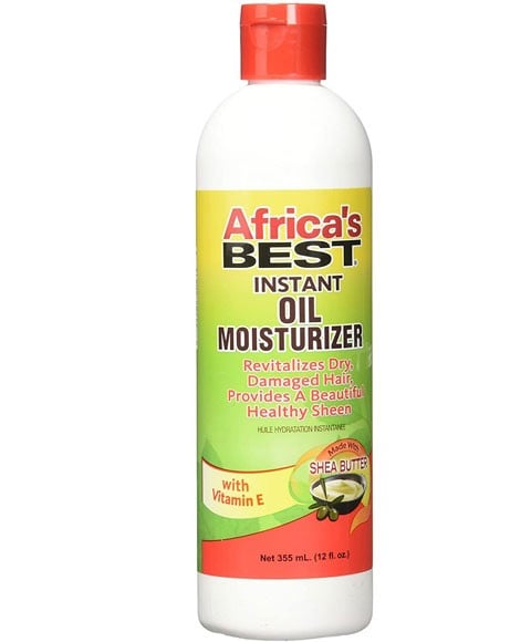 AFRICAS BEST INSTANT OIL MOISTURIZER 375 ml (Pack of 6) Hair Moisturizers Asetena Pa 