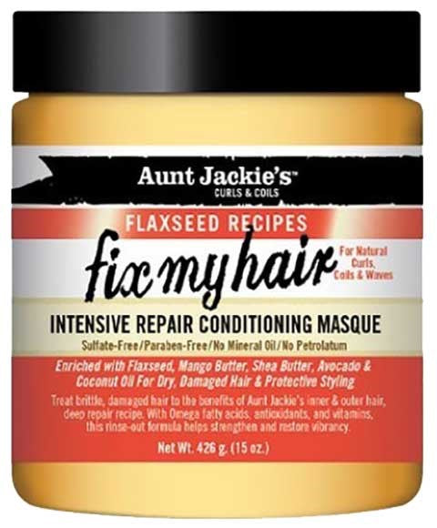 AUNT JACKIES FIX MY HAIR INTENSIVE REPAIR CONDITIONING MASQUE 426 g Treatments Asetena Pa 