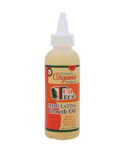 ULTIMATE ORGANICS TEA TREE STIMULATING GROWTH OIL 118 ml Sprays, Serums and Oils Asetena Pa 